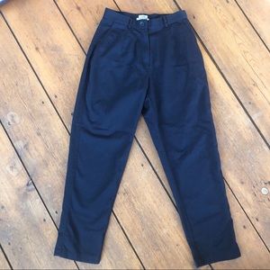 SOLD intage LL Bean Navy Trousers